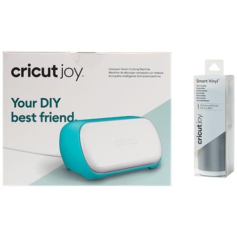 Macchina Da Taglio Joy + Vinile Rimovibile Argento Opaco 121,9 X 13,9 Cm - Foto 1