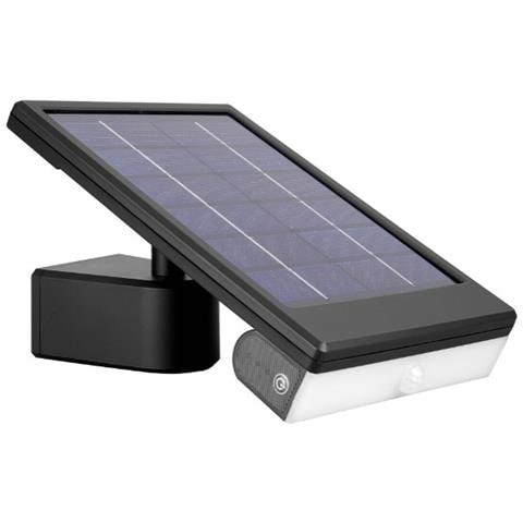 Applique Da Parete Led Solare Nero 6 W 720 Lm (6500 K) - Foto 1