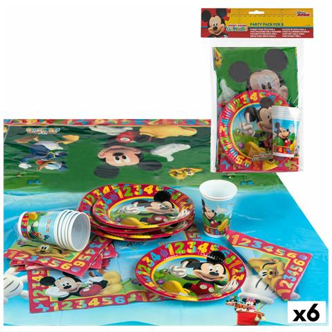 Set Articoli Per Feste Mickey Mouse (6 Unità) - Foto 1