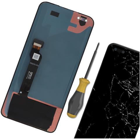 Schermo Lcd E Vetro Touch Per Honor Magic 5 Pro Senza Frame, Nero - Foto 2