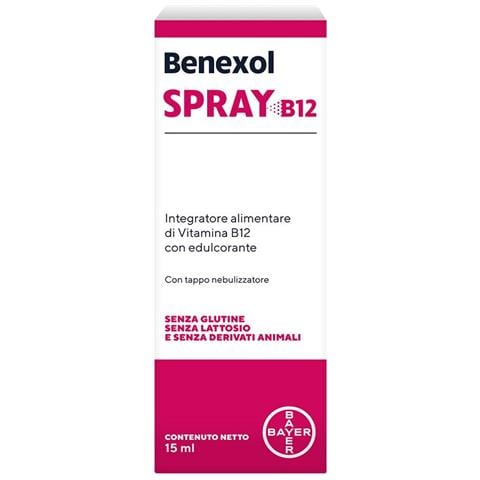 Spray Per Integrazione Di Vitamina B12 Con Edulcorante 15ml - Foto 1