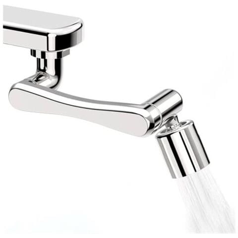 Rubinetto Prolunga Lavabo Rompigetto Areatore Bagno Rotante Braccio Girevole 180 - Foto 1