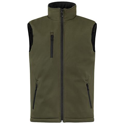 Padded Softshell Vest Verde Bamboo M - Foto 1