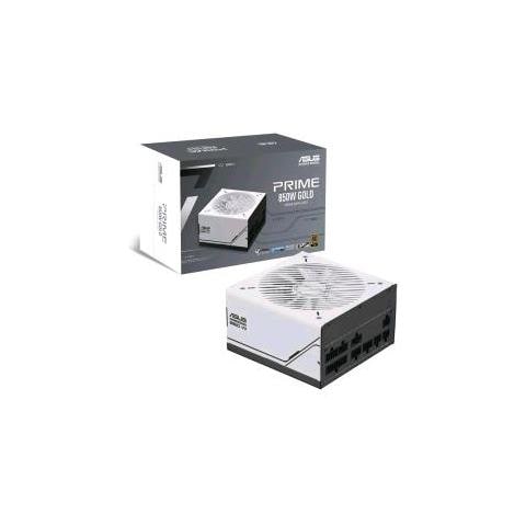 Prime Alimentatore 850w Gold Modulare 80 Plus Gold Atx 3.0 Ventola Con Doppio Cuscinetto A Sfera Pcle Gen 5.0 Bianco - Foto 1