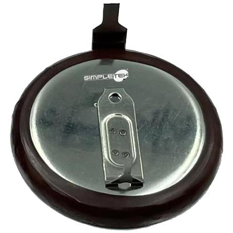 Batteria A Bottone Ricaricabile Vl2330 Contatti A 180° Da Saldare 3v - Foto 3