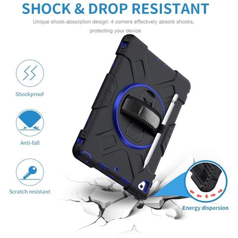 Custodia Rotante Per Ipad Pro 12.9"" (2018/2020/2021) - Elegante E Funzionale, Nera - Foto 2