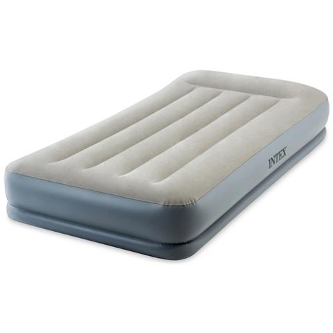 Set Materassino Gonfiabile - 191x99x30 Cm - Grigio - Include Accessori Coordinati - Foto 2