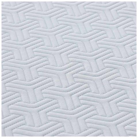 Materasso Bianco e Grigio 100 x 200 cm Molle Insacchettate - Foto 9
