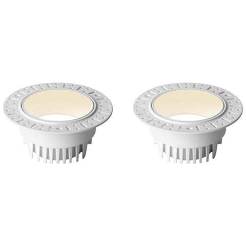 2-pack Faretti Led Da Incasso - Bianco Totale 7w, Foro 75mm, 4000k - Foto 1