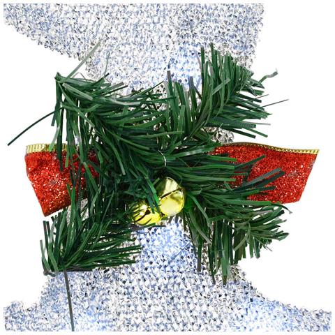 Renne LED 4 pcs Argento Tessuto - Foto 9