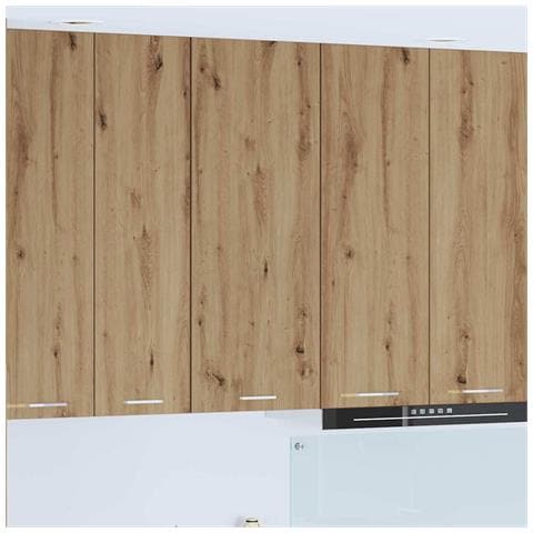 Armadio pensile Riga Rovere artigianale 40 x 31 x 100 cm - Foto 2