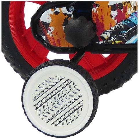 Sch Speed 12'' - Bicicletta Per Bambini (3-5 Anni), Ruote 12'', Telaio Acciaio, Con Accessori - Colore Blu - Foto 2