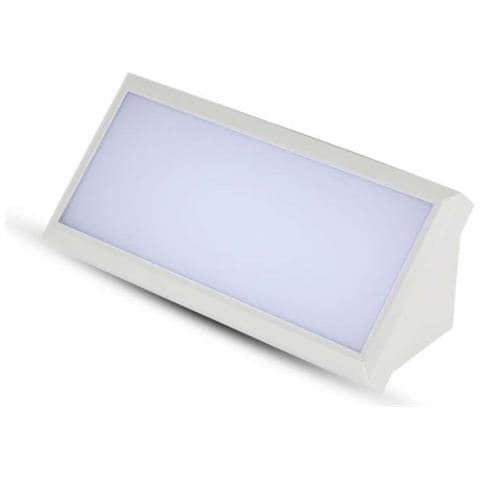 Lampada LED da Muro Angolare 12W Colore Bianco 6500K IP65, colore Bianco - Foto 1