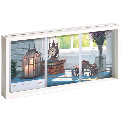 Rustic Cornice Da Galleria., 3 X 10x15 Cm, Bianco - Foto 1