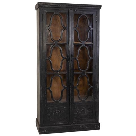 Vetrina In Legno Nero 100x45x204h - Foto 1