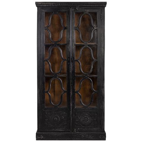Vetrina In Legno Nero 100x45x204h - Foto 2