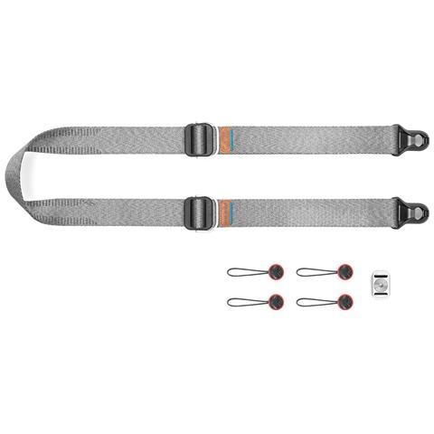 SLL-AS-3 tracolla Fotocamera Alluminio, Nylon Grigio - Foto 4