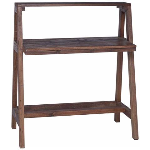 Scrivania Marrone 90 x 50 x 103 cm Legno Recuperato Massello - Foto 1