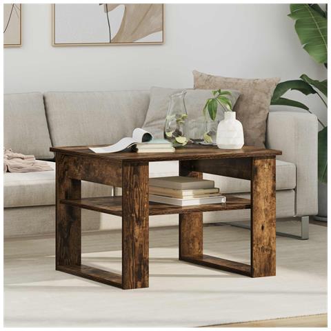 Tavolino da salotto Rovere fumé 64 x 54 x 44 cm - Foto 2