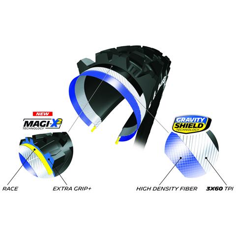 Copertone 27.5x2.40 (61-584) Wild Enduro Front Magi-x - Foto 2