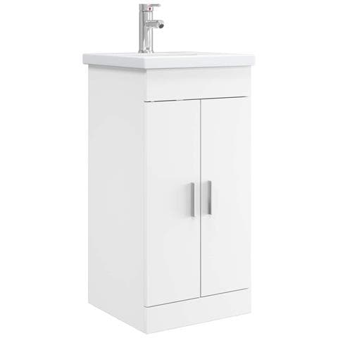 Mobile da bagno con lavabo Bianco 42 x 40 x 84,5 cm - Foto 1