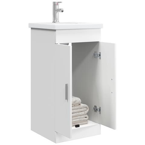 Mobile da bagno con lavabo Bianco 42 x 40 x 84,5 cm - Foto 2