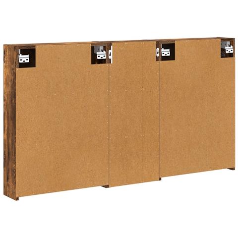Set di Armadi da Bagno con lo scaffale 3 pcs 130 x 14,5 x 70 cm - Foto 9