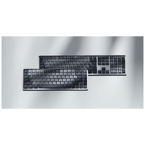 Master 920-010758 tastiera Ufficio RF senza fili + Bluetooth QWERTY US International Grafite - Foto 1