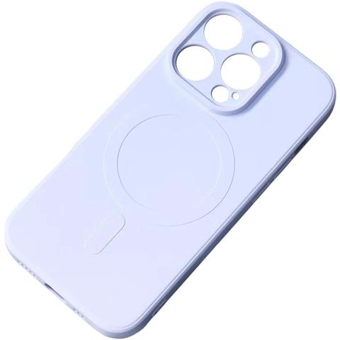 Custodia In Silicone Compatibile Con Magsafe Per Iphone 15 Pro - Blu - Foto 1