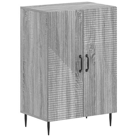 Mobile per scarpe HAARLEM 59,5 x 39,5 x 89,5 cm Sonoma grigio - Foto 1