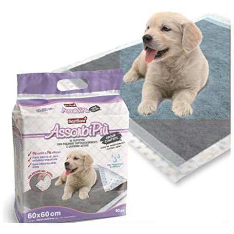 10 tappetini assorbipiu'con carbone attivo 60x60cm - Foto 1