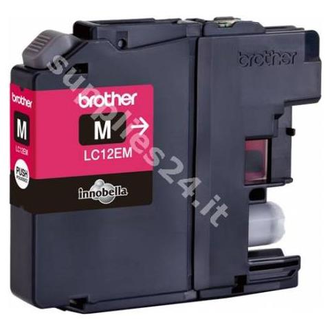 Original Cartuccia D'inchiostro Magenta Lc-12em Lc12e M ~1200 Pagine - Foto 2