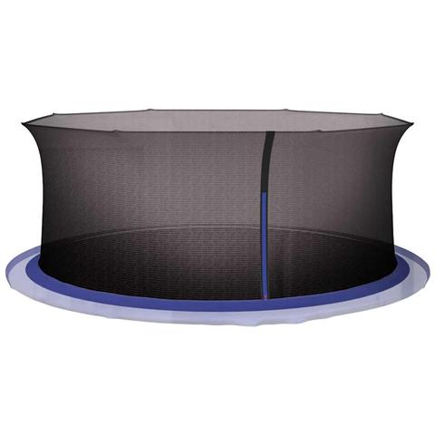 Rete Di Sicurezza Rotonda Per Trampolino 4,57 M Pe Nero - Foto 5