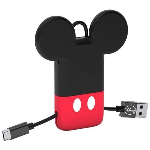 Cavo Micro USB Disney Mickey Mouse per Trasmissione Dati e Ricarica 22 cm - Foto 1