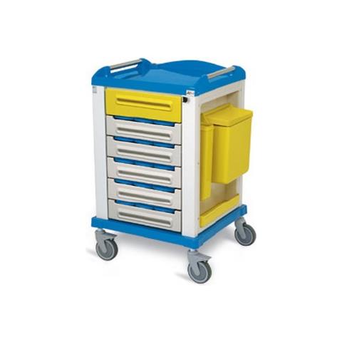 Carrello Farmacia - Piccolo - Con 15 Divisori A 3 Scomparti - Foto 1
