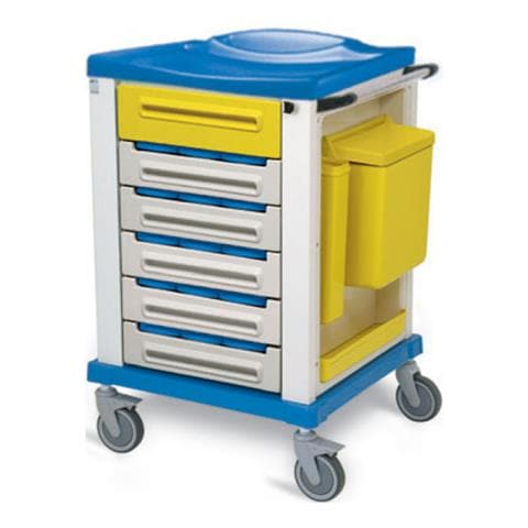 Carrello Farmacia - Piccolo - Con 15 Divisori A 3 Scomparti - Foto 4
