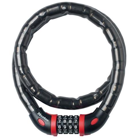 Lucchetto A Spirale Bike 8226 Grigio Scuro - Foto 2