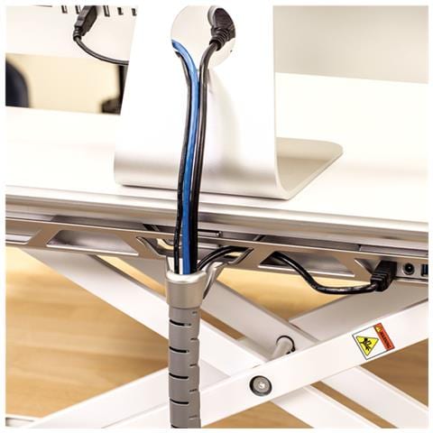 Sit Stand Lotus Dx Workstationbianc - Foto 2