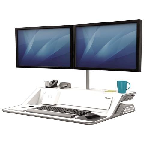 Sit Stand Lotus Dx Workstationbianc - Foto 6