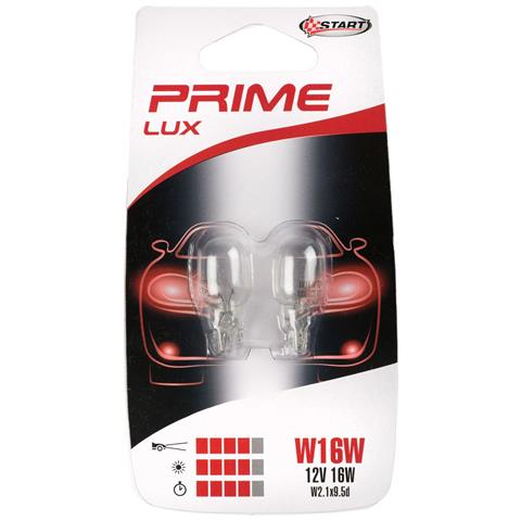 W16w Coppia Di Lampadine In Vetro Per Luci Auto 12v 16w W2,1x9,5d - Foto 2