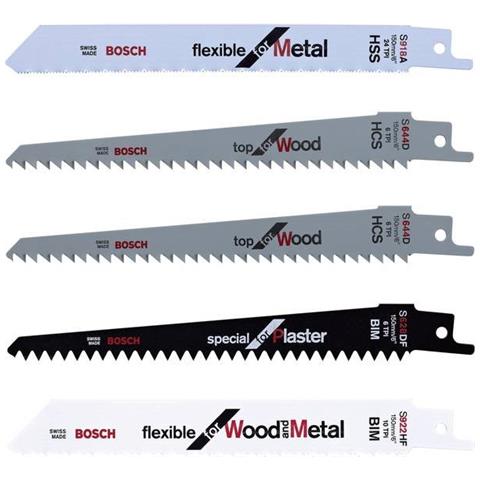 Kit Di Lame Per Sega Keo Da 5 Pz. , Per Legno / metallo / cartongesso 150 Mm Adatte Per Sega - Foto 1