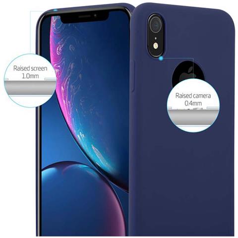 Cadorabo Custodia Compatibile Con Apple Iphone Xr In Candy Blu Scuro - Coperchio Protettivo In Silicone Tpu Flessibile - Foto 11