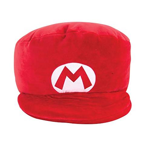 Club Nintendo Mario Kart Mocchi Mocchipeluche Berretto Rosso Di Mario 40 Centimetri T12961, Peluche Nintendo Super Mario Peluche Grande Bambini E Adulti, Fan Di Mario - Foto 1