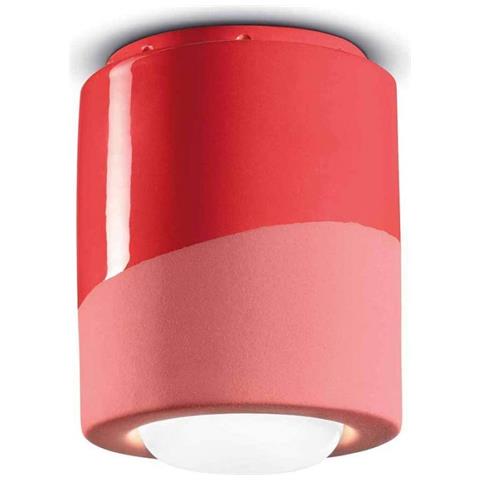 Plafoniera Decò C986-roc Colore Rosso - Foto 1