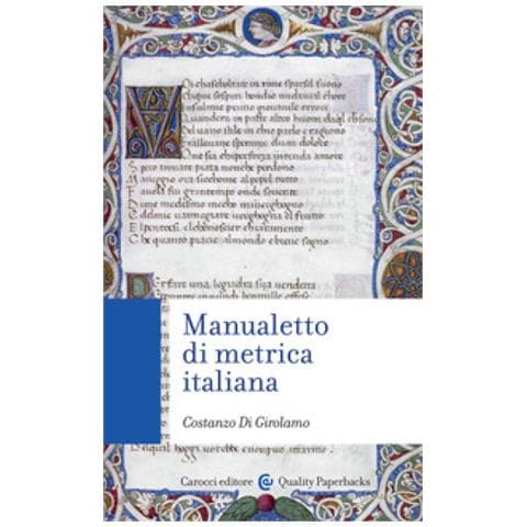 Costanzo Di Girolamo - Manualetto Di Metrica Italiana - Foto 1