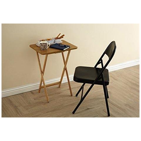 Pieghevole Spuntino Tavolo Computer Portatile Tavolo In Legno Naturale Di Piegatura Della Tabella Di Campeggio Esterna Tabella Fold Up Table Camping Tabella Di Piegatura 65 X 49 X 20 - Foto 4