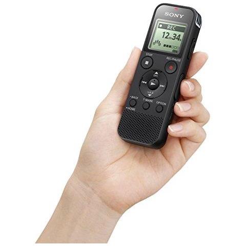 Icd-px470 Digital Wide-stereo Mp3 Voice Recorder Con S-microfono Usb Incorporato 4 Gb Di Memoria Memoria Sd Slot E 55 Ore Di Registrazione - Foto 4
