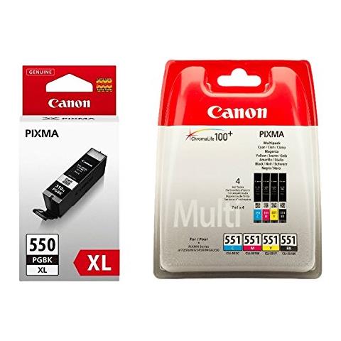 6509B013 Cartuccia Ink Originale Ciano Magenta Gialla per Pixma iP3600 - Foto 2