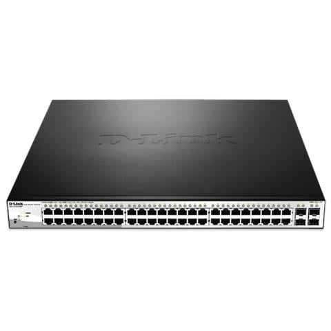 DGS-1210-52MP Gestito L2 Gigabit Ethernet (10/100/1000) Supporto Power over Ethernet (PoE) Nero, Grigio - Foto 3