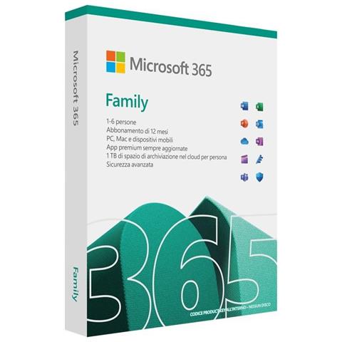 365 Family 1 licenza Abbonamento ITA 1 Anno Fino a 6 Utenze - Foto 1